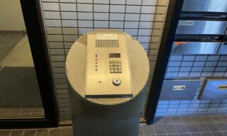 インターホン工事 施工前