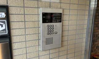 インターホン工事 施工前
