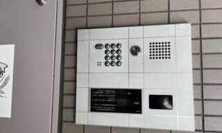 インターホン工事 施工前