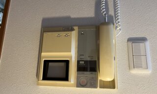インターホン工事 施工前