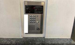 インターホン工事 施工前