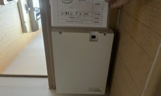 インターホン工事 施工後