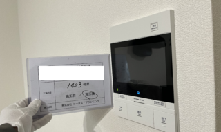 インターホン工事 施工後