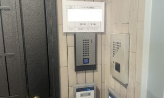 インターホン工事 施工後