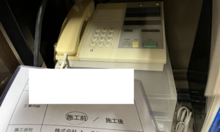 インターホン工事 施工前